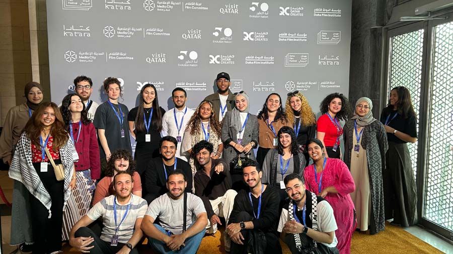 Shahd Abu Laban, Grace Awad, and other participants