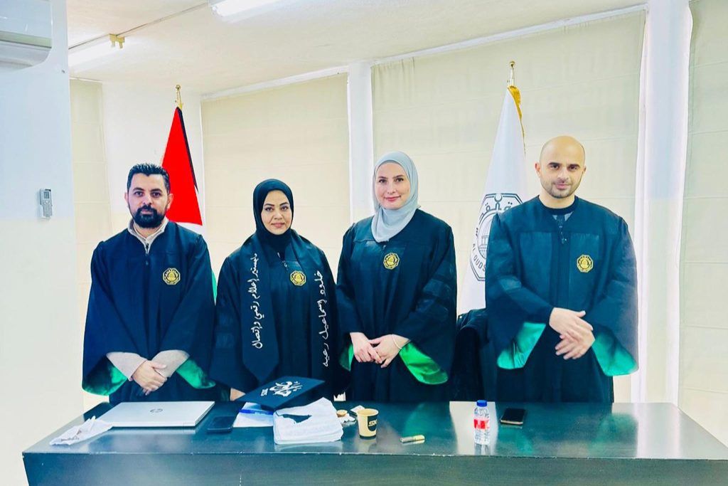 جامعة القدس تناقش رسالة ماجستير الطالبة خلود رعية حول تشكّل الهوية الأيديولوجية الفلسطينية في زمن الفضاء الرقمي